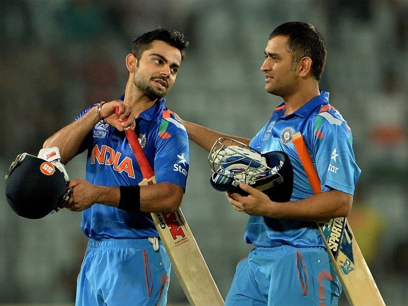 dhoni kohli